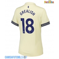 Camisa de time de futebol Everton Jack Grealish #18 Replicas 2º Equipamento Feminina 2025-26 Manga Curta